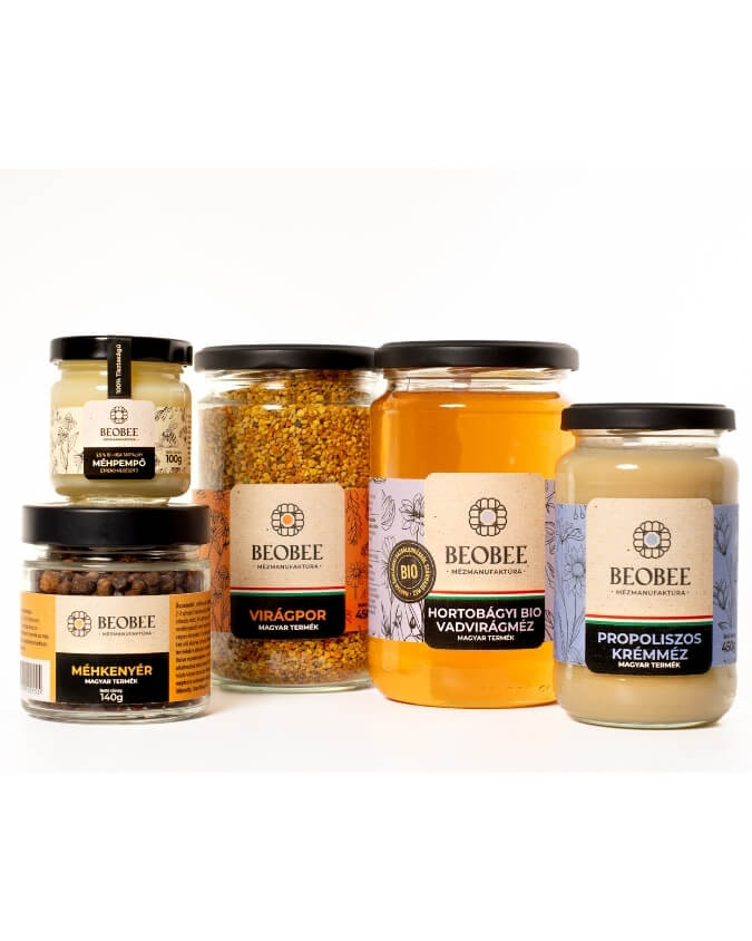 Természetes mézcsomag családoknak immunerősítéshez.