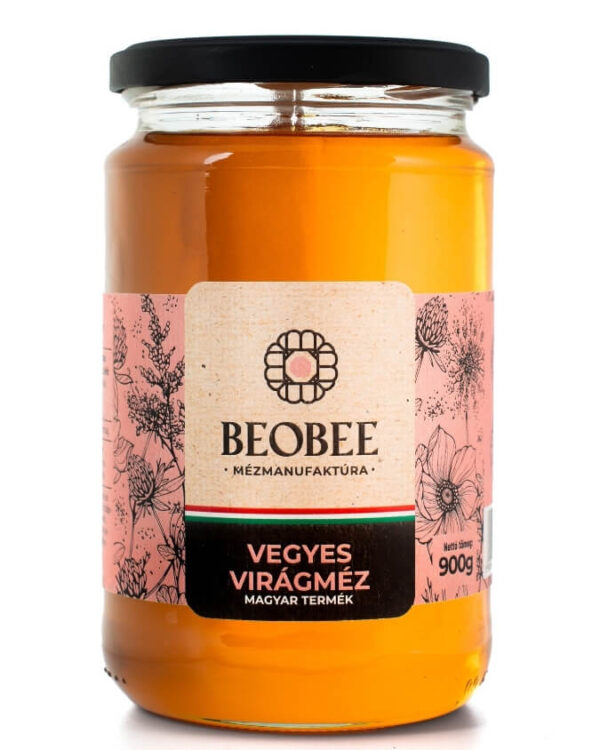 900 grammos vegyes virágméz