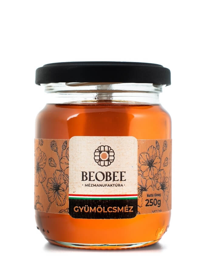 250 grammos gyümölcsméz
